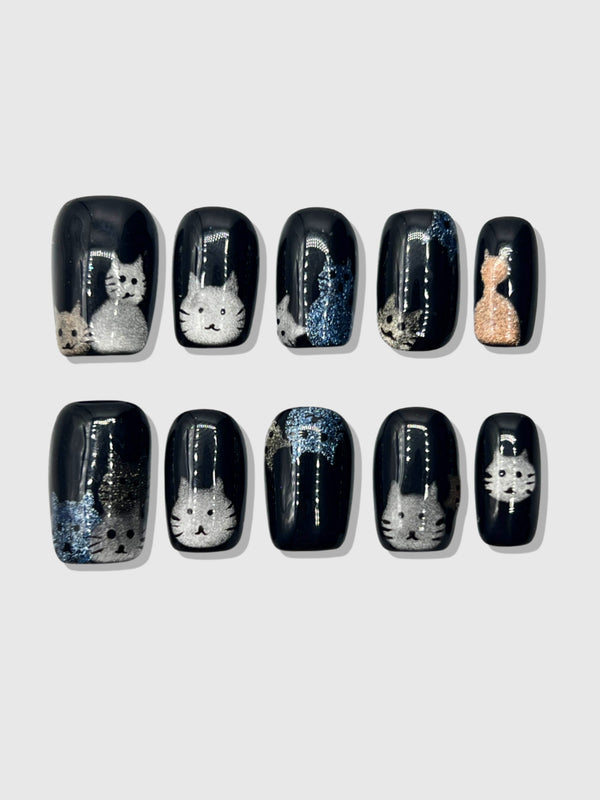 Cat Lady Press-On Nails