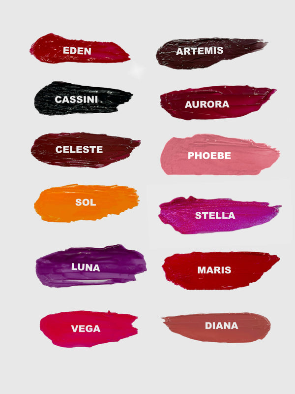 Jelly Lipsticks Shades