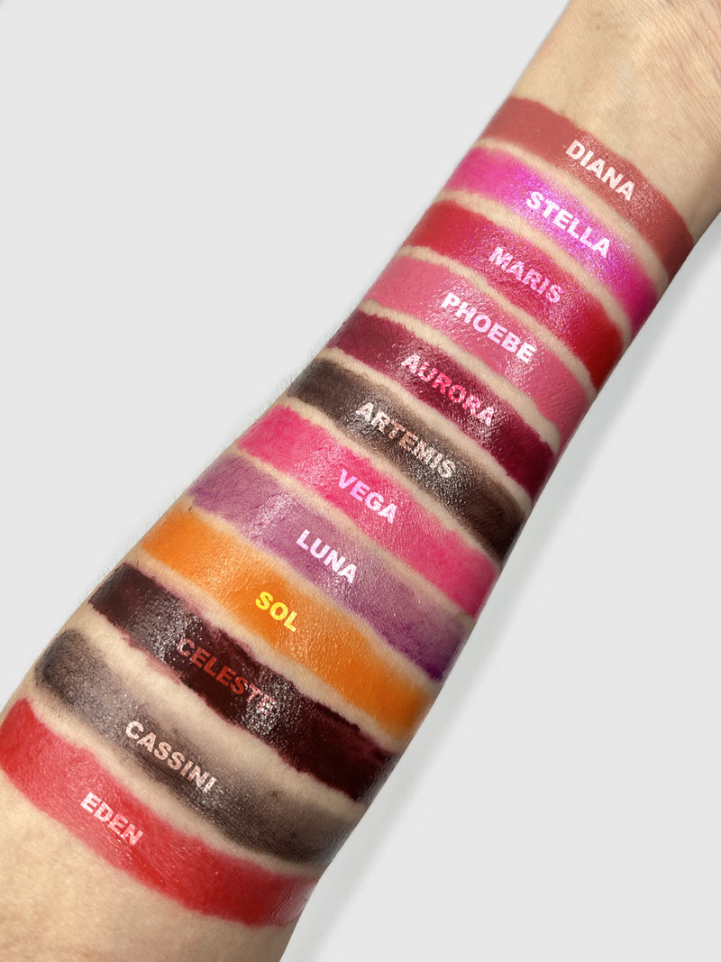 Jelly Lipstick Color Swatches