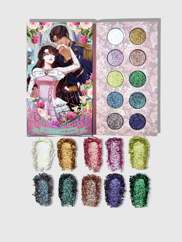 Diamond Of All Seasons- Duochrome Eyeshadow Glitter Palette