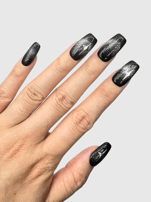 Stargaze Press On Nails Model