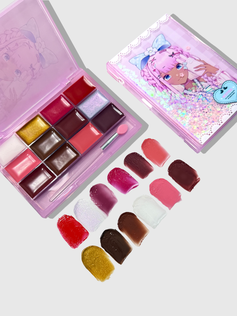 Bestie Lipgloss palette