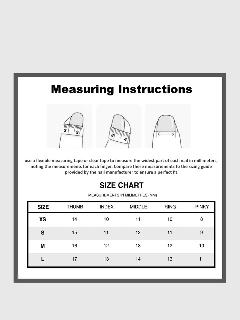 Press on nail instructions